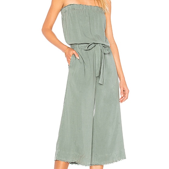 cloth and stone strapless jumpsuit